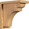 Ekena Millwork Yorktown Smooth Corbel w/Backplate, Western Red Cedar, 5 1/2"W x 12"D x 12"H COR06X12X12YOR01SWR - alternate 1